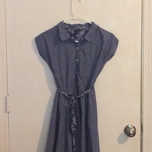 Vintage theme Jean type dress